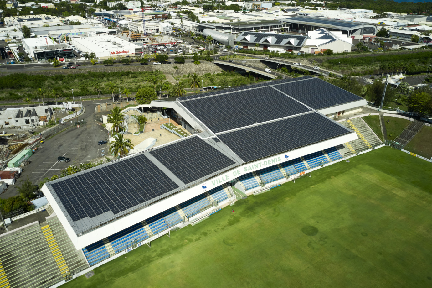 Centrale solaire Stade de l'Est