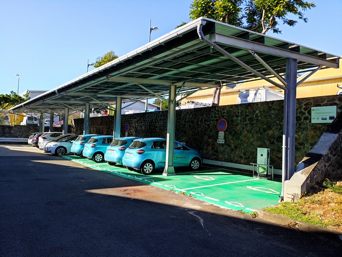 Ombrières photovoltaïques